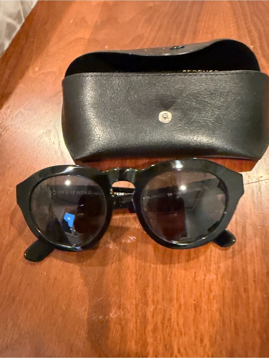 Diff Eyewear Accessories - Diff Eyewear Dime Black Round Women's Sunglasses